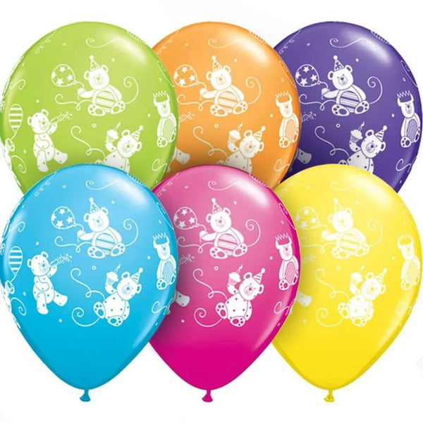 11 inch CUTE AND CUDDLY BEARS ASSORTMENT - LA Balloons