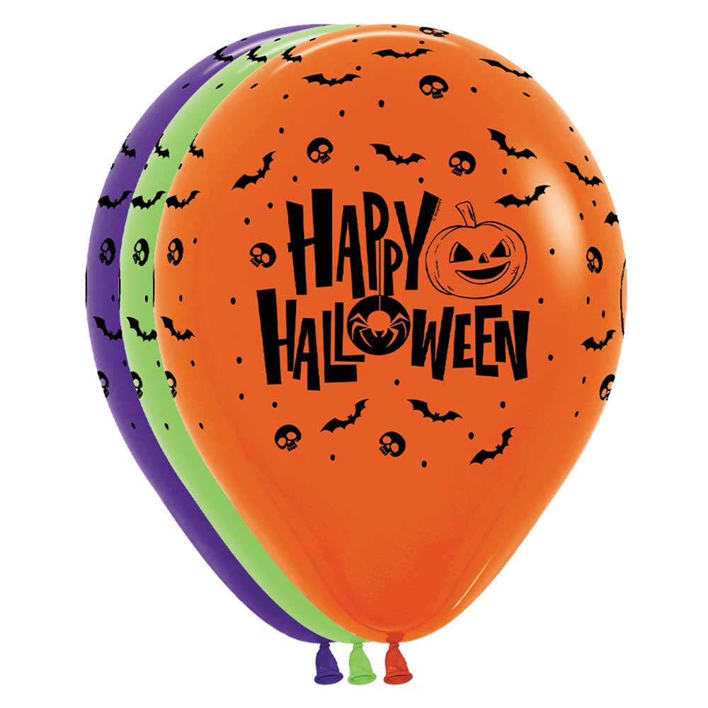 11 inch HAPPY HALLOWEEN NIGHT ASSORTMENT