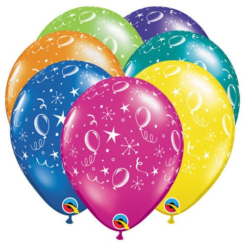 11 inch PARTY BALLOONS - A - ROUND - LA Balloons
