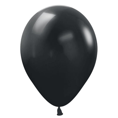 11 inch SEMPERTEX DELUXE BLACK - LA Balloons