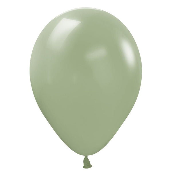 11 inch SEMPERTEX DELUXE EUCALYPTUS GREEN - LA Balloons