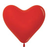 11 inch SEMPERTEX HEARTS - FASHION RED - LA Balloons