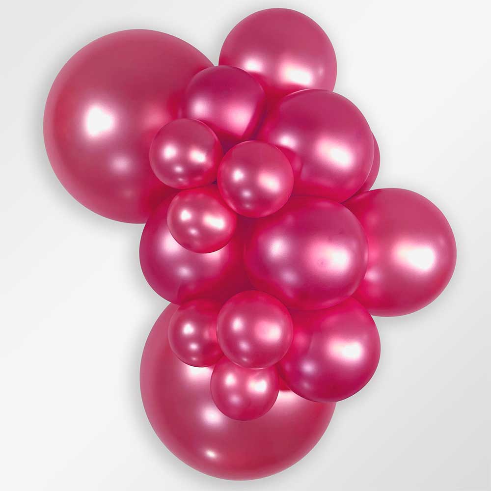 11 inch SEMPERTEX METALLIC FUCHSIA - LA Balloons