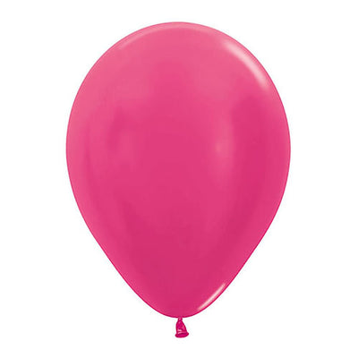 11 inch SEMPERTEX METALLIC FUCHSIA - LA Balloons