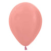 11 inch SEMPERTEX METALLIC ROSE GOLD - LA Balloons