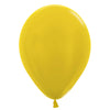 11 inch SEMPERTEX METALLIC YELLOW - LA Balloons