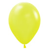 11 inch SEMPERTEX NEON YELLOW - LA Balloons