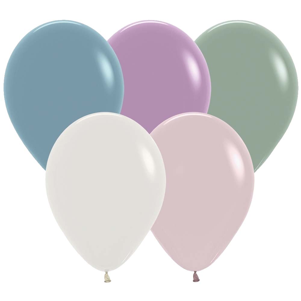 11 inch SEMPERTEX PASTEL DUSK ASSORTMENT - LA Balloons