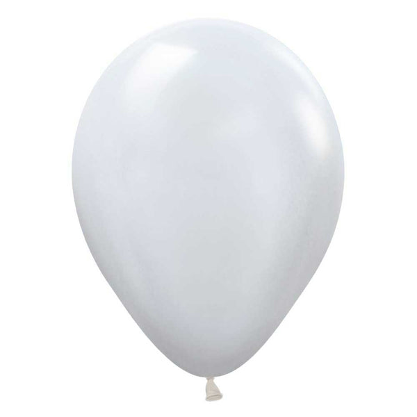 11 inch SEMPERTEX PEARL WHITE - LA Balloons