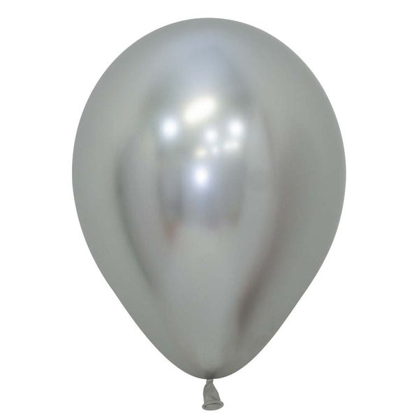11 inch SEMPERTEX REFLEX SILVER - LA Balloons