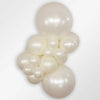 11 inch SEMPERTEX SILK OYSTER WHITE - LA Balloons