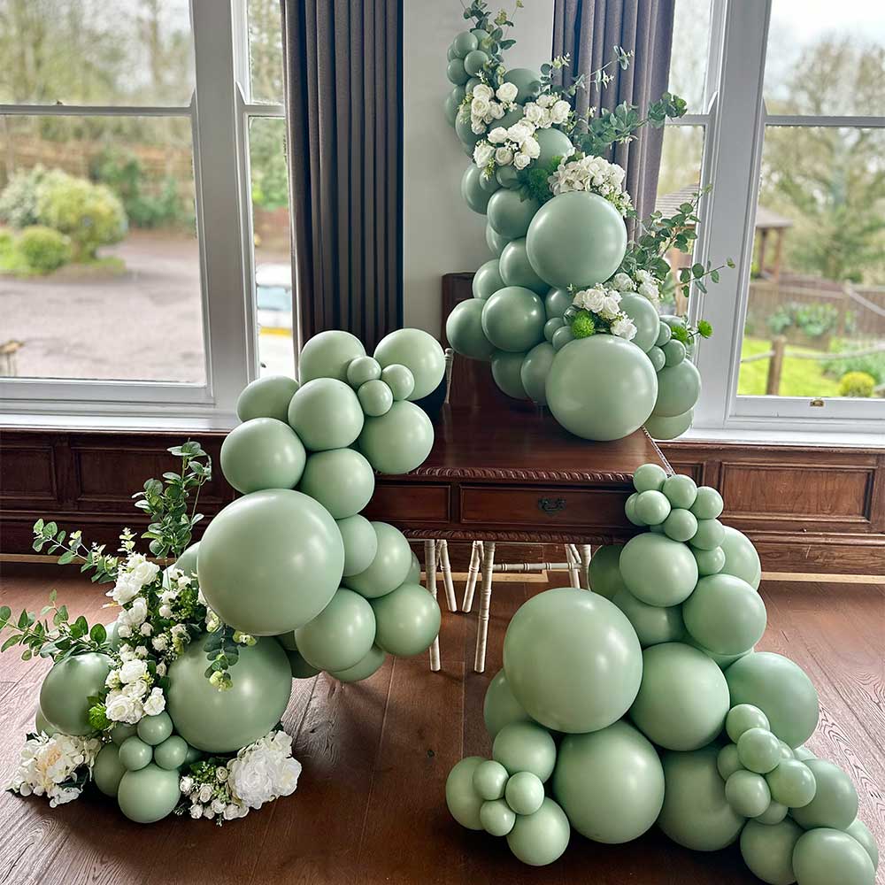 11 inch TUFTEX MEADOW GREEN - LA Balloons