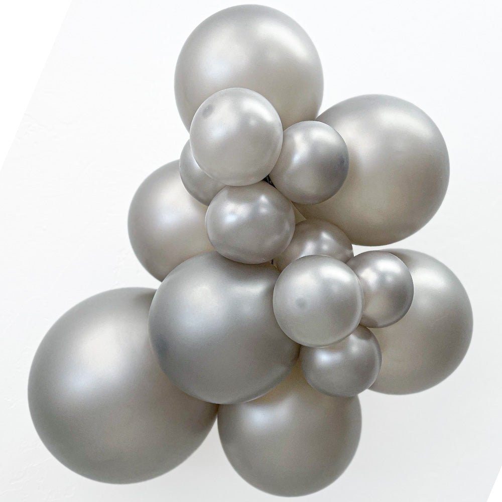 11 inch TUFTEX METALLIC SILVER - LA Balloons