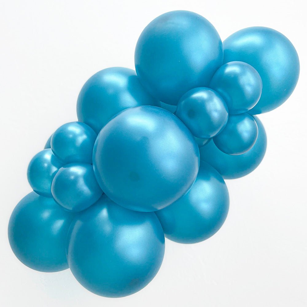 11 inch TUFTEX METALLIC TEAL BLUE - LA Balloons
