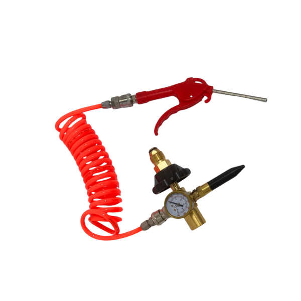 FLEX TIP REGULATOR WITH INTAKE HOSE & FOIL BALLOON ATTACHMENT