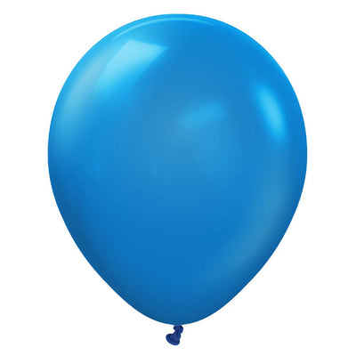 Kalisan 12 inch KALISAN STANDARD BLUE Latex Balloons 11223141-KL