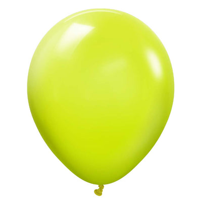 Kalisan 12 inch KALISAN STANDARD LIME GREEN Latex Balloons