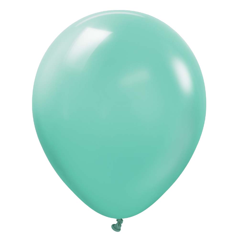 Kalisan 12 inch KALISAN STANDARD SEA GREEN Latex Balloons 11223301-KL