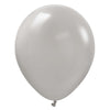 Kalisan 12 inch KALISAN STANDARD GREY Latex Balloons 11223351-KL