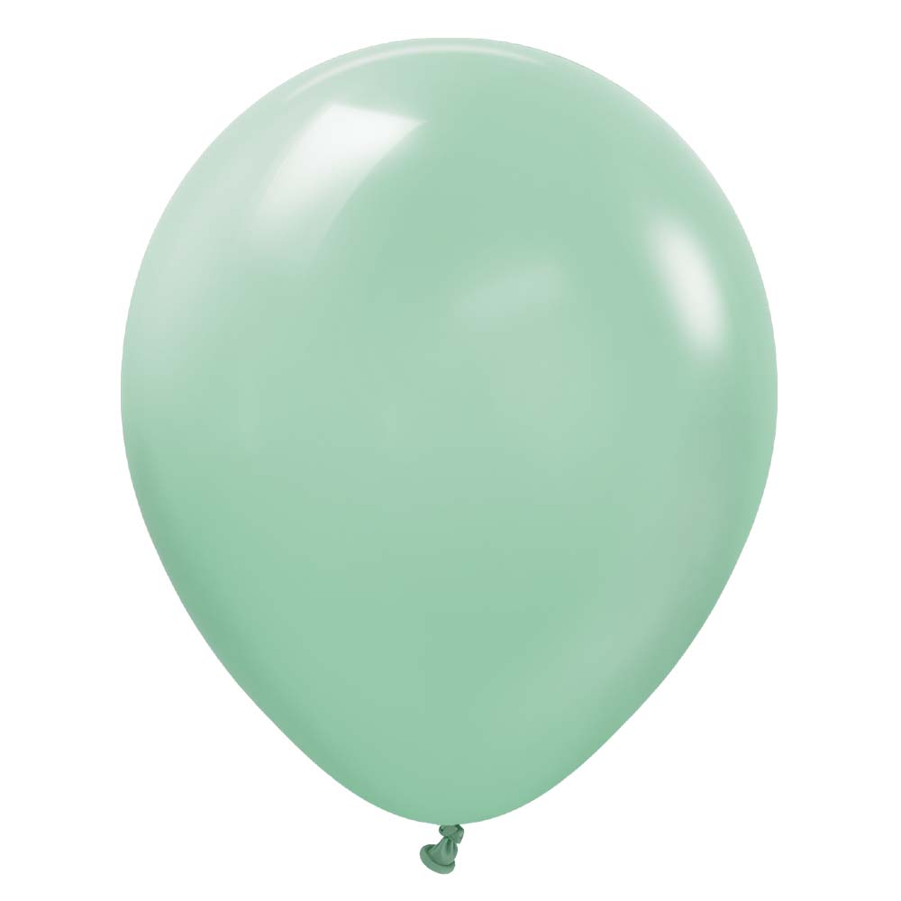 Kalisan 12 inch KALISAN STANDARD MINT GREEN Latex Balloons 11223361-KL