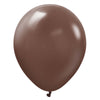 Kalisan 12 inch KALISAN STANDARD CHOCOLATE BROWN Latex Balloons 11223451-KL
