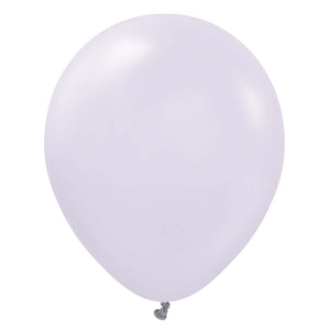 Kalisan 12 inch KALISAN PASTEL MATTE MACARON LILAC Latex Balloons 11230031-KL