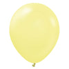 Kalisan 12 inch KALISAN PASTEL MATTE MACARON YELLOW Latex Balloons 11230051-KL