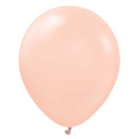 Kalisan 12 inch KALISAN PASTEL MATTE MACARON SALMON Latex Balloons 11230061-KL