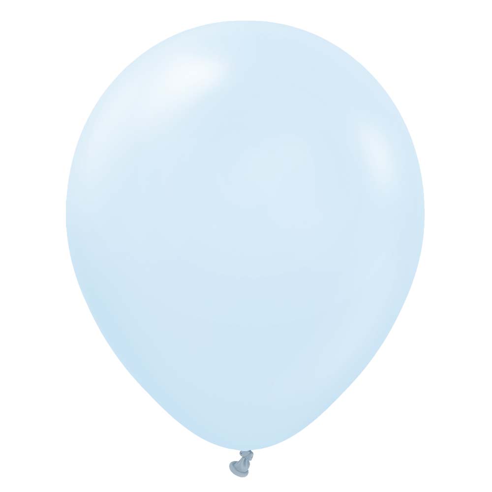 Kalisan 12 inch KALISAN PASTEL MATTE MACARON BABY BLUE Latex Balloons 11230071-KL