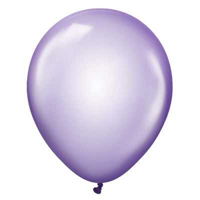 Kalisan 12 inch KALISAN CRYSTAL VIOLET Latex Balloons 11240051-KL