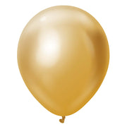 Kalisan 12 inch KALISAN MIRROR GOLD Latex Balloons 11250012-KL