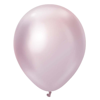 Kalisan 12 inch KALISAN MIRROR PINK GOLD Latex Balloons 11250132-KL