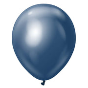 Kalisan 12 inch KALISAN MIRROR NAVY Latex Balloons 11250152-KL