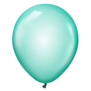 Kalisan 12 inch KALISAN CRYSTAL TURQUOISE Latex Balloons 11260041-KL