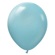 Kalisan 12 inch KALISAN RETRO BLUE GLASS Latex Balloons 11280041-KL