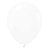 Kalisan 18 inch KALISAN CRYSTAL CLEAR TRANSPARENT Latex Balloons 11823330-KL