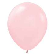 Kalisan 18 inch KALISAN PASTEL MATTE MACARON PINK Latex Balloons 11830020-KL