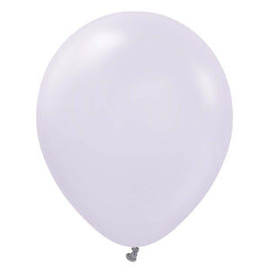 Kalisan 18 inch KALISAN PASTEL MATTE MACARON LILAC Latex Balloons 11830030-KL