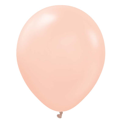 Kalisan 18 inch KALISAN PASTEL MATTE MACARON SALMON Latex Balloons 11830060-KL