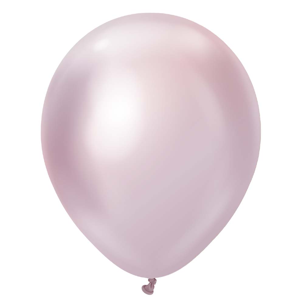Kalisan 18 inch KALISAN MIRROR PINK GOLD Latex Balloons 11850130-KL
