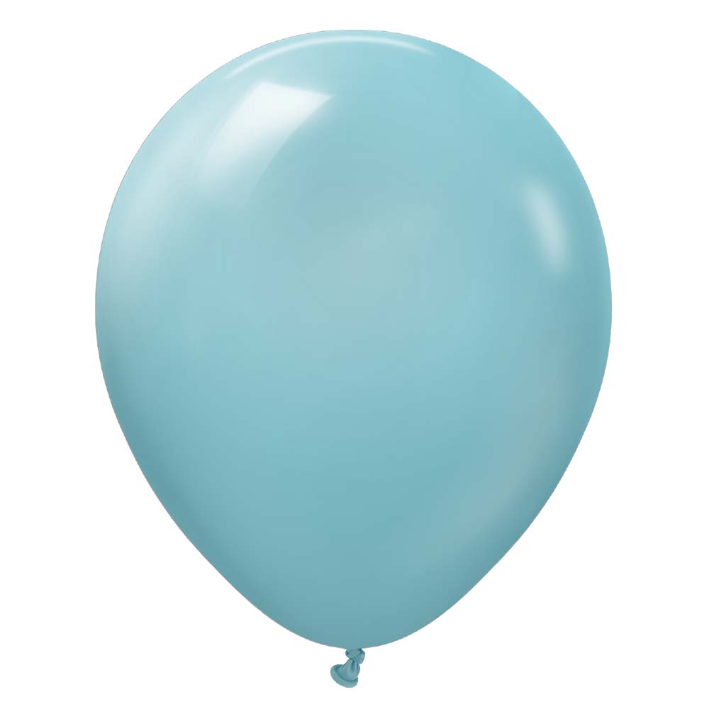 Kalisan 18 inch KALISAN RETRO BLUE GLASS Latex Balloons 11880040-KL