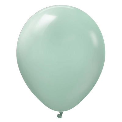 Kalisan 18 inch KALISAN RETRO WINTER GREEN Latex Balloons 11880070-KL