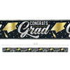 12 foot CONGRATS GRAD GOLD FOIL FRINGE BANNER - LA Balloons