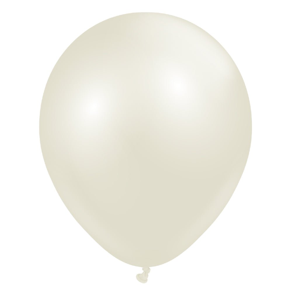 12 inch KALISAN AURA IVORY WHITE - LA Balloons