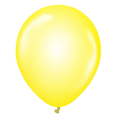 12 inch KALISAN CRYSTAL YELLOW - LA Balloons
