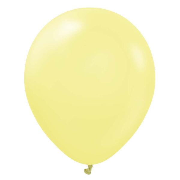 12 inch KALISAN MACARON YELLOW - LA Balloons