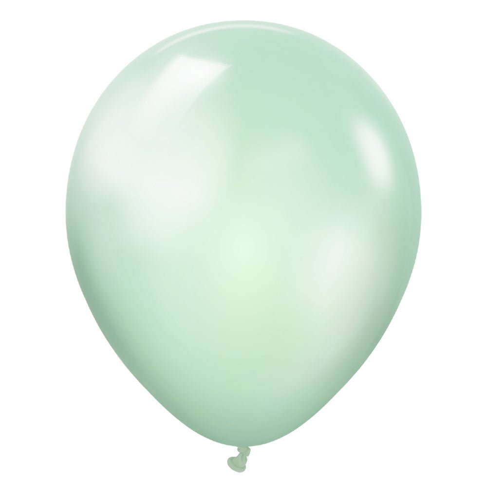 12 inch KALISAN METALLIC PEARL GREEN - LA Balloons