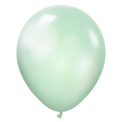 12 inch KALISAN METALLIC PEARL GREEN - LA Balloons