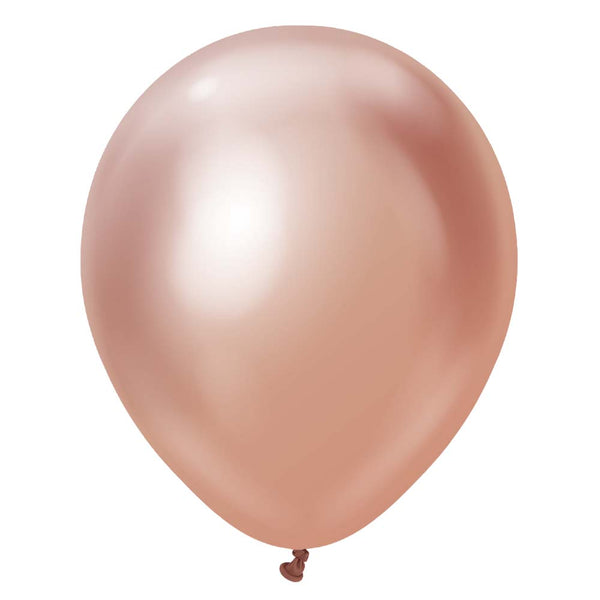 12 inch KALISAN MIRROR ROSE GOLD - LA Balloons