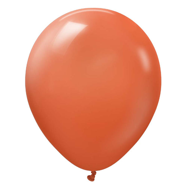 12 inch KALISAN RETRO RUST ORANGE - LA Balloons